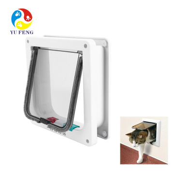 Customized Plastic Lockable Magnetic Cat Flap Door with 4 locking way
Customized Plastic Lockable Magnetic Cat Flap Door with 4 locking way